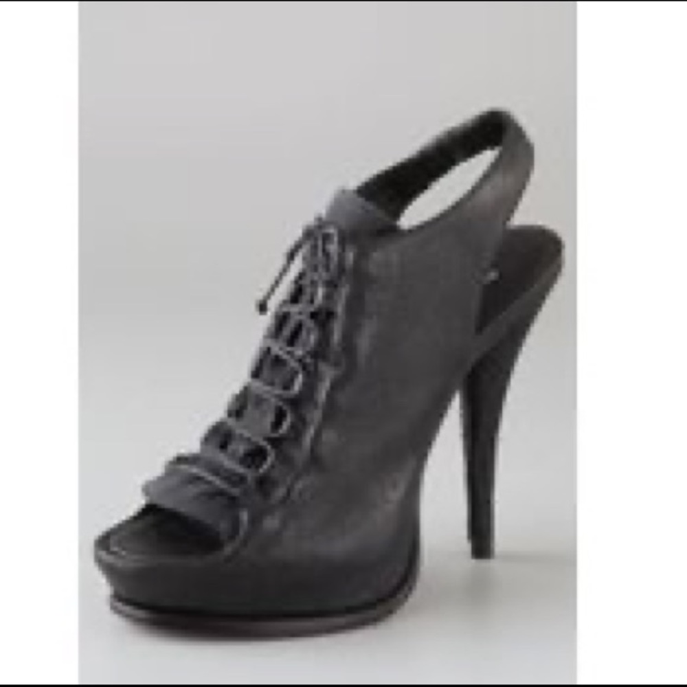 Elizabeth and James Lace Up Platform Heel